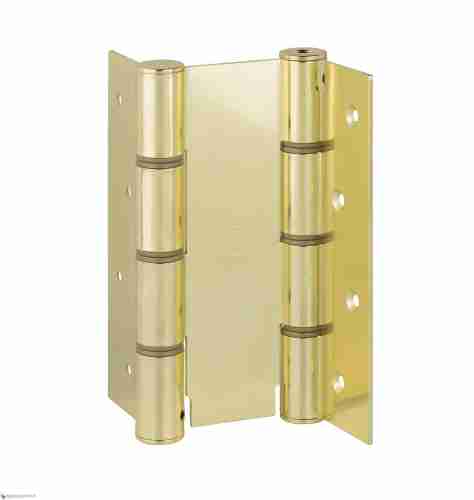 CODE 87 LO 155-30 Дверная петля барная пружинная двусторонняя ALDEGHI 155x30 полированная латунь