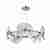 Подвесная светодиодная люстра Odeon Light Fluent 4858/48L