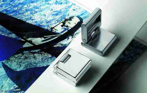 Ручка кнопка модерн COLOMBO DESIGN F511-CM матовый хром