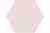 Плитка керамическая Paradyz Esagon Mix Rose настенная 19,8х17,1