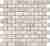 Мозаика Карамелле Pietrine Travertino Silver POL чип 23x48х4 29,8х29,8