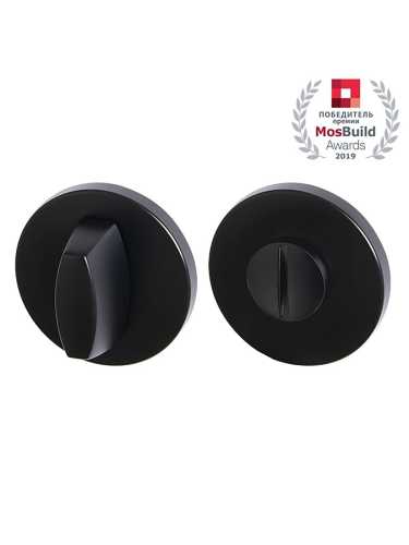 Комплект: Ручки Armadillo WAVE URS BL-26 + Завертка BK6.R.URS52 BL-26 черный