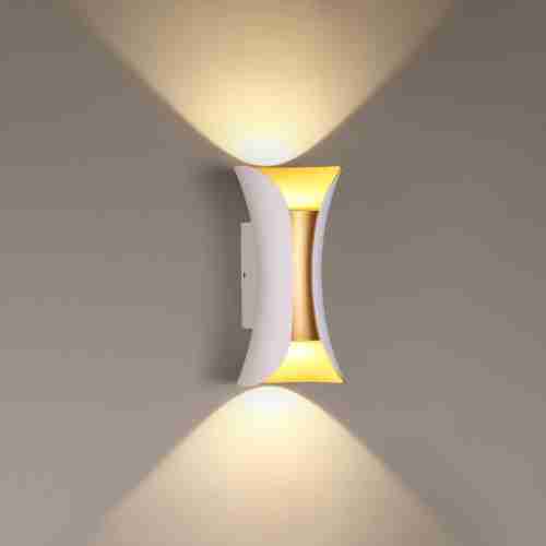 Уличный настенный светодиодный светильник Odeon Light Krista 3886/6WG