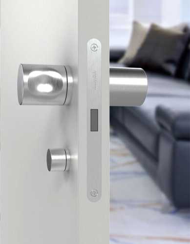 Комплект: Ручки Armadillo R.ART52.BALANCE MWSC-33+Завертка+Бесшумн замок Fuaro/итальянский тисненый