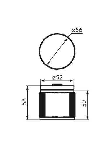 Ручка Punto (Пунто) раздельная R.ARC.R52.MOTIV SN-3 мат.никель