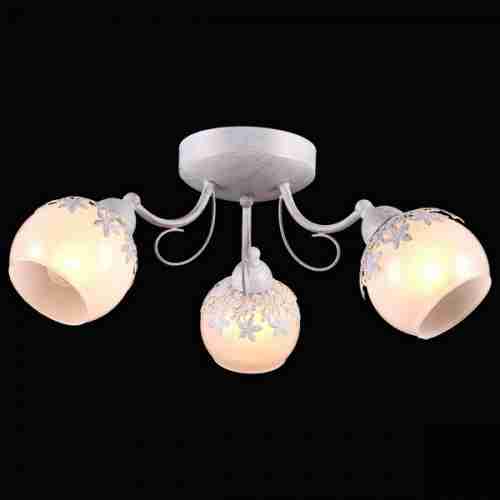 Люстра потолочная Natali Kovaltseva 75043-3C WHITE GOLD