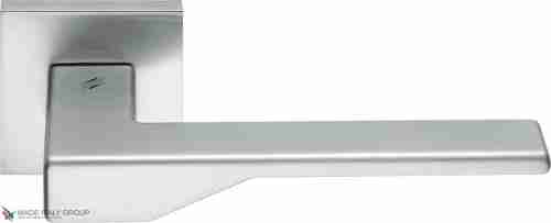 Дверная ручка на квадратном основании COLOMBO Dea FF21RSB-CM матовый хром