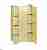 CODE 87 LO 155-40 Дверная петля барная пружинная двусторонняя ALDEGHI 155x40 полированная латунь
