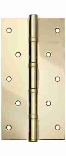 Комплект 2 шт. - Петля дверная стальная универсальная Fuaro 4BB 200x105x3 PB (латунь)