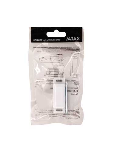Защелка Ajax (Аякс) магнитная пластиковая ZLM15х45 WH белый