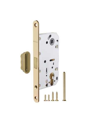 Корпус врезного замка MAGNM85C-50 (M85C-50) SSG сатин.золото