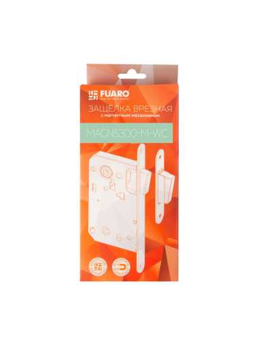 Защелка Fuaro (Фуаро) врезная MAGN5300-M-WС (5300-M-WC) SSС сатинированный хром