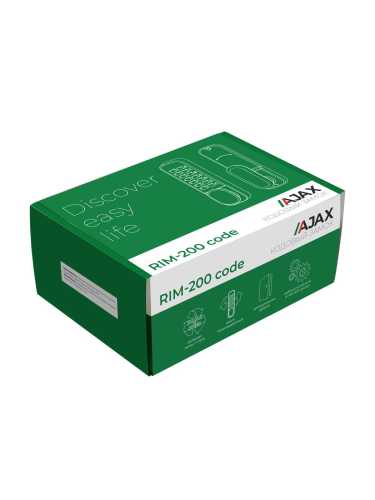 Замок Ajax (Аякс) накладной кодовый RIM-200 code BL черный