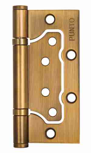 Комплект 8 шт. - Петля универсальная без врезки Punto 200-2B/HD 100x2,5 CF кофе