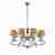 Подвесная люстра iLamp Holiday RM6116/8CR