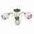 Потолочная люстра Toplight Octavia TL3760X-03AB