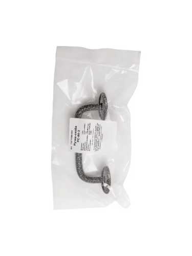 Ручка-скоба МЕТАЛЛИСТ РС-80-3 пол. серебро (пакет)