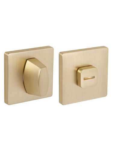 Ручка дверная Fuaro (Фуаро) межкомнатная K.SL52.PRIZMA (PRIZMA SL) SSG-39 сатинированное золото  Набор 1