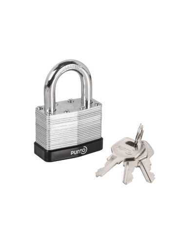 Замок Punto (Пунто) навесной PK-6550 3 key англ.