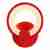 Бра iLedex Ring A001/1 Red Бра iLedex Ring A001/1 Red