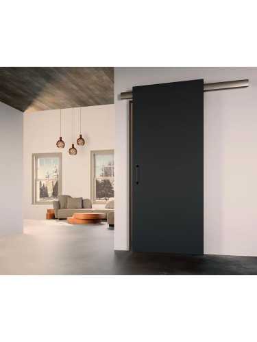 Система для раздвижной одностворчатой двери Morelli ESTHETIC без доводчиков, ширина 500-1000мм цвет алюминий, до 80кг