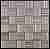 Мозаика Natural S-Line KB-P55 (XY-M031G-55P) произв. чип 30,5х30,5