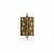 Петля дверная универсальная стальная Adden Bau 100X70X2.5 4W Aged Bronze состаренная бронза
