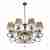 Подвесная люстра iLamp Holiday RM6116/8CR