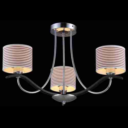 Люстра потолочная Natali Kovaltseva OLIVIERA 75012-3C CHROME