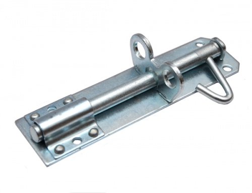 Задвижка накладная СКОБИС ЗТ-150 цинк белый