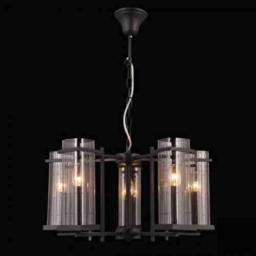 Люстра подвесная Natali Kovaltseva BRAWN 75121/5C GRAY