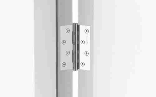 Комплект 2 шт. - Петля Armadillo (Армадилло) универсальная IN4500UC-BL SN 102x75x3 INOX304  матовый никель БЛИСТЕР