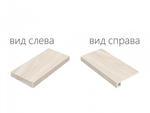 Керамогранит Italon Wonder Мун угл левая натур. рет. ступень 33х60
