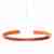 Подвесной светодиодный светильник Loft IT Ring 10025/600 Orange Подвесной светодиодный светильник Loft IT Ring 10025/600 Orange