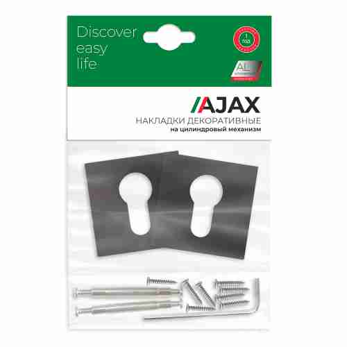 Накладка под цилиндр ET6.K.JS51 (ET JS) BL-24 черный