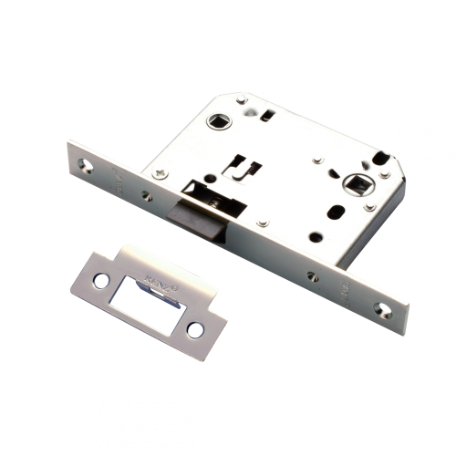 Защелка сантехническая RENZ INLB 2070 plastic SN пластиковый язычок, никель матовый