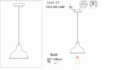 Подвесной светильник Favourite Kupfer 1845-1P