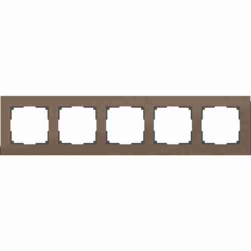 Рамка Werkel Коричневый алюминий WL11-Frame-05