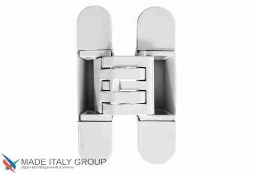 Kubica HYBRID 6360 38 BI петля скрытая универсальная асимметричная, цвет БЕЛЫЙ (60 kg)