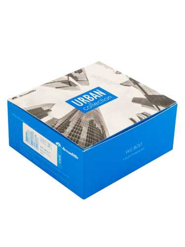 Комплект: Ручки Armadillo BRICK UCS SN-3 + Завертка BK6.K.UCS36 SN-3 матовый никель