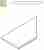 Бортик закруглённый правый Italon Materia Magnesio Bordo Round Dx  620090000400 60х30