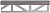 Профиль Butech B71342593 Perfil Pro-Part Laton Line Cromado 11х8х2500