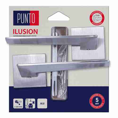 Ручка раздельная LM/A K.QS52.ILUSION/HD SSC-16 сатин. хром