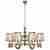 Подвесная люстра iLamp Brooklyn P2401-8 Nickel Подвесная люстра iLamp Brooklyn P2401-8 Nickel