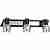 Спот N-Light 86801 86801-3 chrome + wengue wood