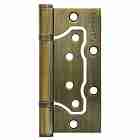 Петля дверная накладная без врезки (бабочка) Fuaro 500-2BB 100x2,5 WAB мат. бронза