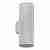 Уличный настенный светильник Ideal Lux Gun AP2 Big Bianco 092300