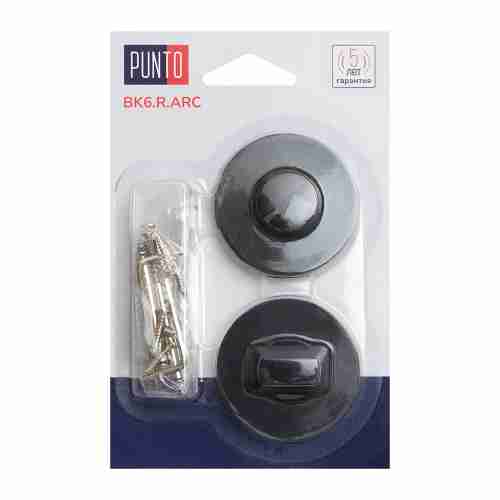 Завертка дверная сантехническая BK6.R.ARC.R52 (BK6 ARC) BL-24 черный