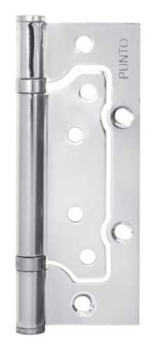 Комплект 8 шт. - Петля универсальная без врезки Punto 200-2B 125x2,5 CP хром
