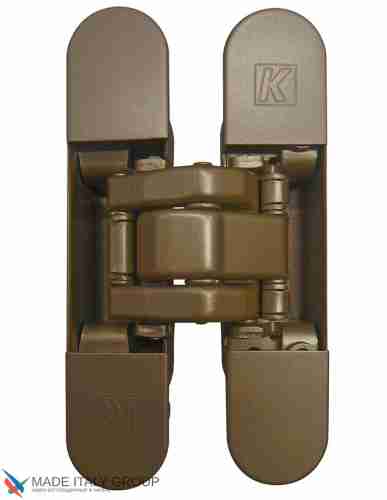 Kubica K8060 ATOMIKA SLIM DXSX, BR петля скрытая универсальная БРОНЗА (60 kg)